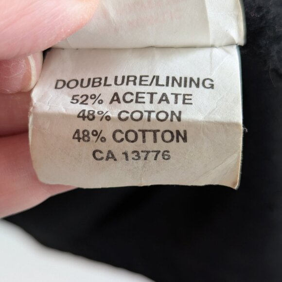 Vintage Wolf Fleece Long Jacket - Picture 11 of 14